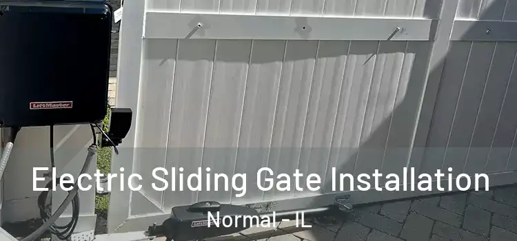 Electric Sliding Gate Installation Normal - IL