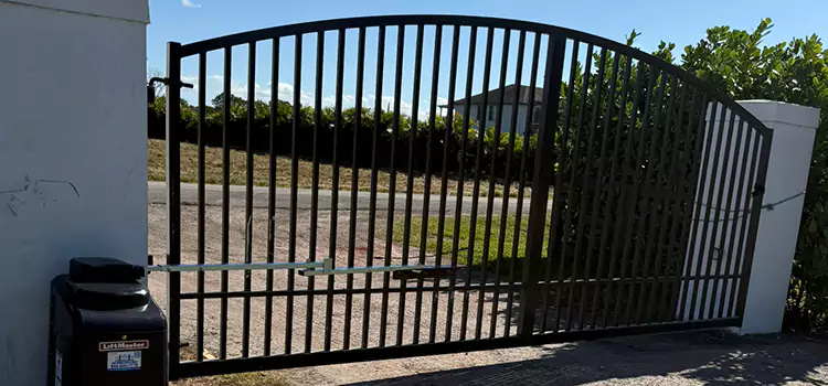Driveway Fence Repair Normal