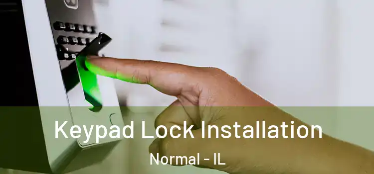  Keypad Lock Installation Normal - IL