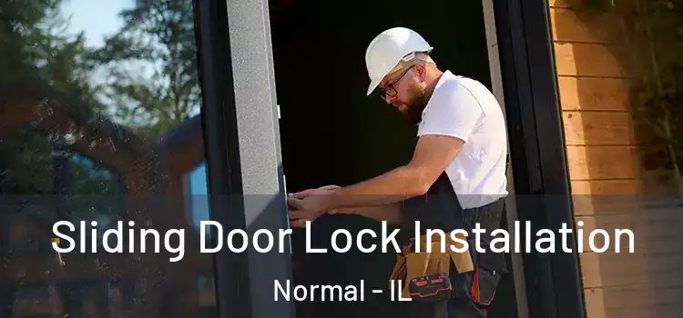 Sliding Door Lock Installation Normal - IL